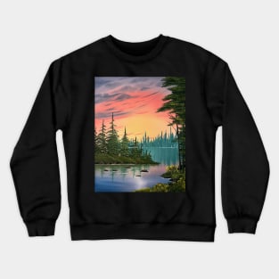 Riverbend Sunset Crewneck Sweatshirt